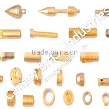 Brass components works as per customers drawings