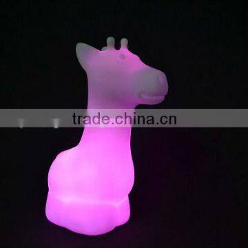 Electronic Giraffe lamp automatic color changed night light LED light