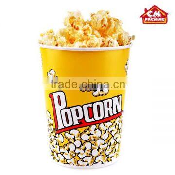 Food Standard Custom Printed Paper Popcorn Cups