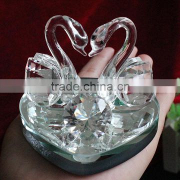 Promotional crystal swan as gifts on sale