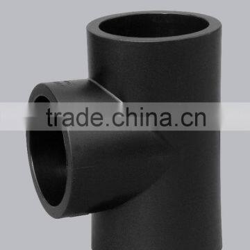 pe tee for pe pipe fitting for water supply