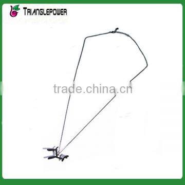 Lovely Metal Cat Shapes Pendant Chain Necklace photo-3