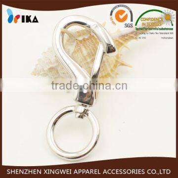 round metal zinc alloy swivel snap hook