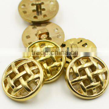 Plating Abs Shank Button With Golden Effective photo-2