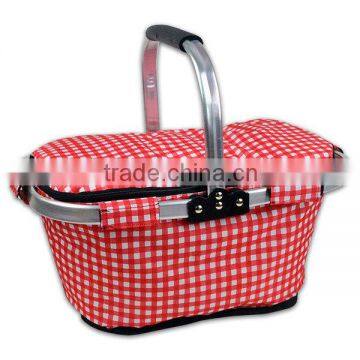 Enrich new design picnic Basket Perfect for Holidays Parties,Farmers Markets,BBQ's, Grocery Shopping