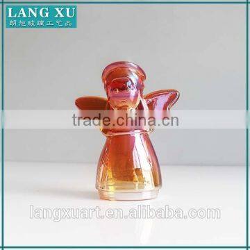 LX-D002 Custom Made glass wedding souvenirs gifts baby angel ornament craft handmade glass angel souvenir