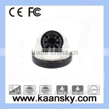 Low price 800tvl 1/3'' color SONY EFFIO-V IR waterproof cctv dome camera