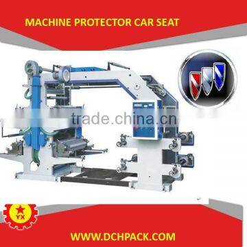 2 colour flexographic printing machine for automobile seat cover