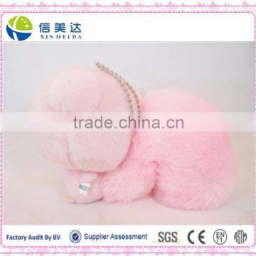 Cute Pink Squirrel Soft Stuffed Plush Cartoon Toys/Soft Plush Keychain photo-3