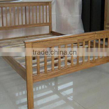 Modern Solid Wood Double Bed Designs For Bedroom Furniture