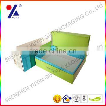 New arrived! cosmetic packaging box with paper sleeve paper carton box with customer printing