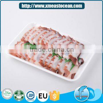 Hot selling delicious cooked frozen octopus slice for Japanese food