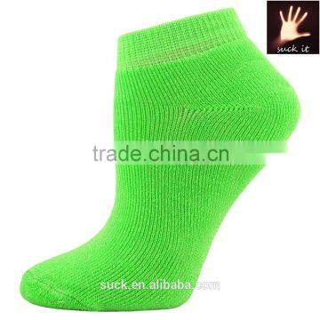 China Manufacturer Custom Cotton Solid Color Anklet Socks Without Spandex photo-3