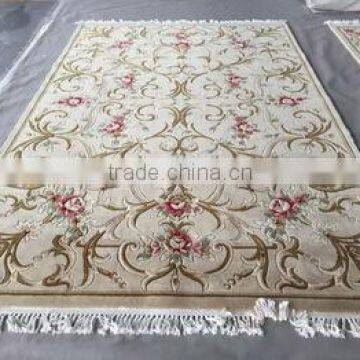 Chinese Traditional Beijing Design Wool Carpet Chinese Antique Design Carpet
