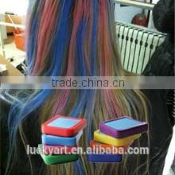 Temporary hair chalk salon hair dye colorful hair