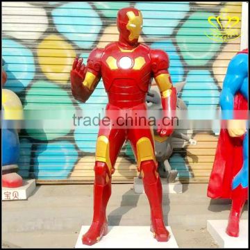 The Avengers Movie Figure Sculpture iron man, Captain America Thor Hulk FRP model