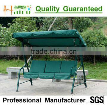 sgs tested pe rattan garden swing