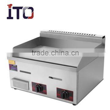 CI-718L Table top commercial stainless steel plate gas griddle