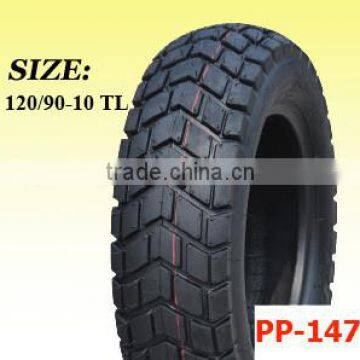 Venezuela caucho 120-90-10 scooter tires 120/90/10 90-90--10 350-10