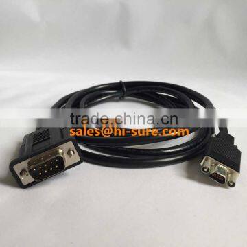 molex 9 pin wire harness connector to RS232 DB9P cable for car diagnostic devices