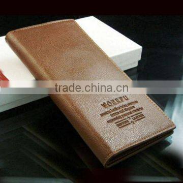 NEW Men Long Leather Wallet Pockets Card ID Holder Bifold Purse