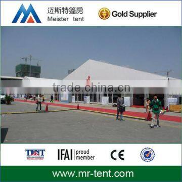 30m width large clear span aluminum exhibition tent for sale