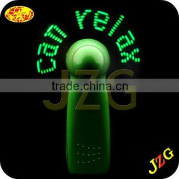 Battery-Operated Message Flashing Led Mini Fan Led Fan photo-4