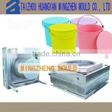china huangyan injection flower bucket mould manufacturer