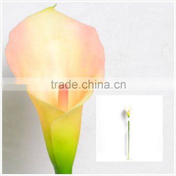 Real Touch Calla Lily, Yellowish Red