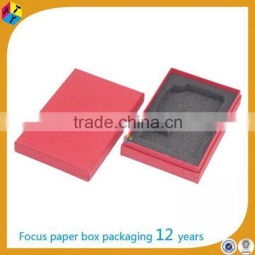 hard cardboard red textured boxes and packaging