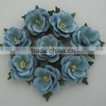 Bulk pack 50 pieces Blue Little Hogweed paper flower mulberry paper flower