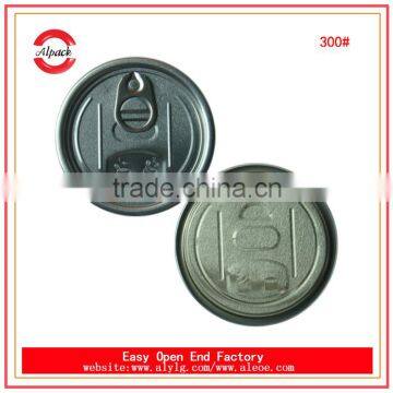 Aluminum 300# Easy Open End for Canned Snacks Packaging photo-4