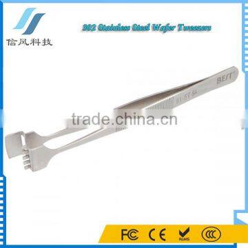 BEST-91-5T SA 302 Stainless Steel Wafer Tweezers Tool photo-1