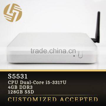 Mini pc computers fanless mini pc desktop computer configuration