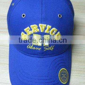 2014 Hot Sell 100% Cotton Fashion 3D Embroidery Golf Cap