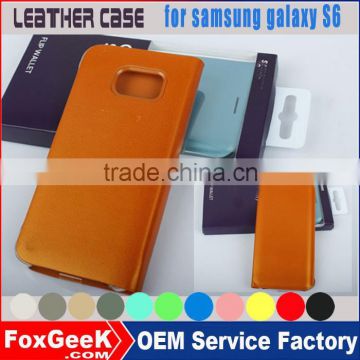 Leather case factory directly selling two mobile phones leather case for samsung in alibaba with cheap price