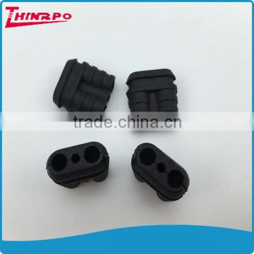 Three heads end cap rubber hose connector cap