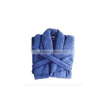 Fashion Style Coral Fleece Bathrobe With Long Sleeve photo-3