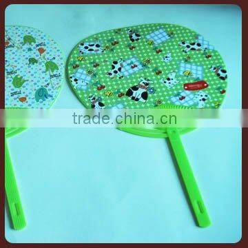 2015 china new products advertising cheap promotion small plastic hand fan/paper round fan