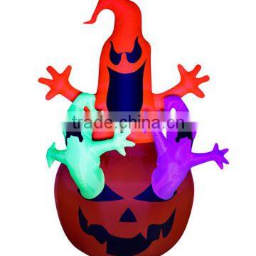 Halloween Decoration Inflatable Ghost with Pumpkin