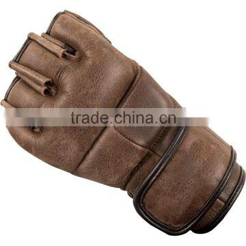 Best Quality Genuine Cowhide Leather MMA Gloves, PAYPAL ACCEPTED