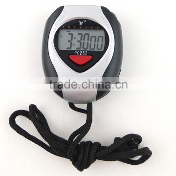 Handheld Single row 2 memory display cum splits Sports Stopwatch Timer PC262