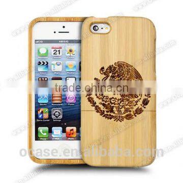 Wood phone case With USB Cable Protective case for iphone 5.