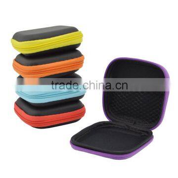 Mini Square Shape EVA Earphone Carrying Bag, EVA earphone case bag