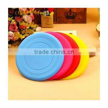 Colourful Silicone Pie Dish Frisbee for Pet
