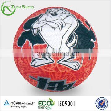 Zhensheng Manufactured Promotional Rubber Basketballs Promo Basketballs photo-6