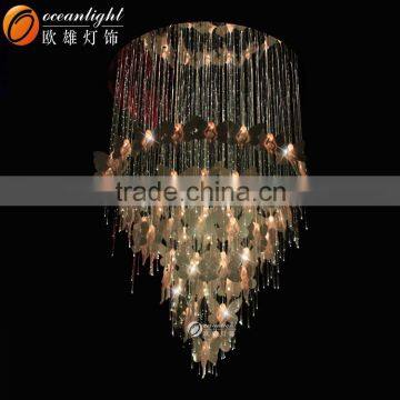 Creative Led and Fiber Optic Light 2015 New Fiber Optic Ceiling Light, Net Design Dinner Hall Pendant Fiber Optic Pendant Light photo-3