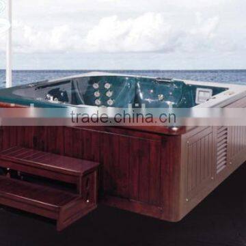 Massage Retro Royalblue Porcelain Bathtub