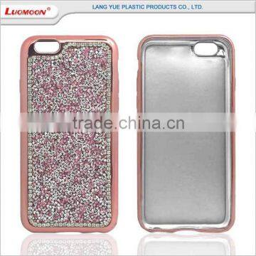 Rhinestone Plating Tpu Bumper Case Cover for Motorola Moto x3 g 3rd Gen x 1 Xt1097 photo-2
