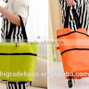 foldable trolley shopping bag vegetable